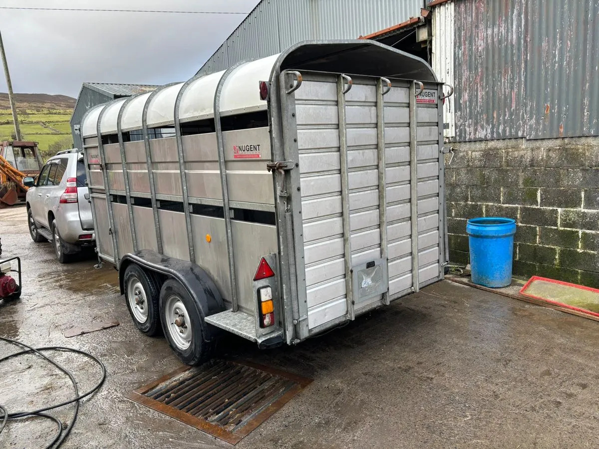 12X6 Nugent Livestock Trailer - Приколка за добиток: слика 4 12X6 Nugent Livestock Trailer - Приколка за добиток: слика 4