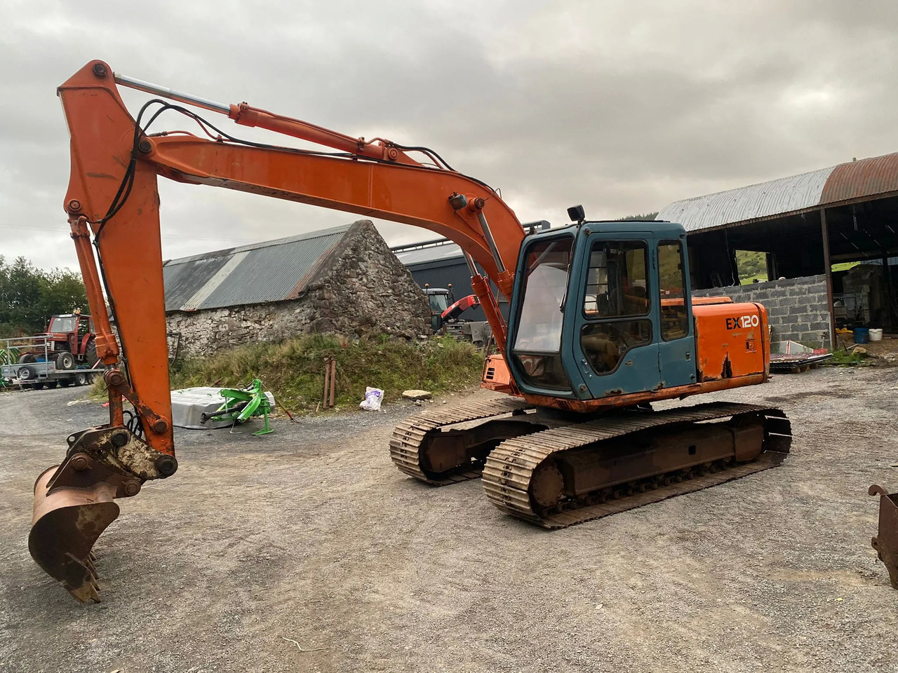 EX Hitachi 120-3 - Багер гасеничар: слика 1 EX Hitachi 120-3 - Багер гасеничар: слика 1