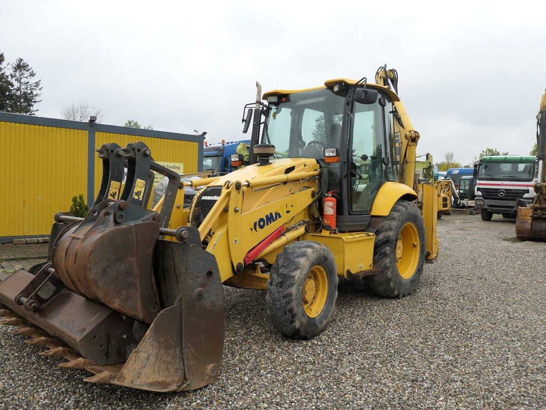 Komatsu WB 97-5 - Ровокопач: слика 1 Komatsu WB 97-5 - Ровокопач: слика 1