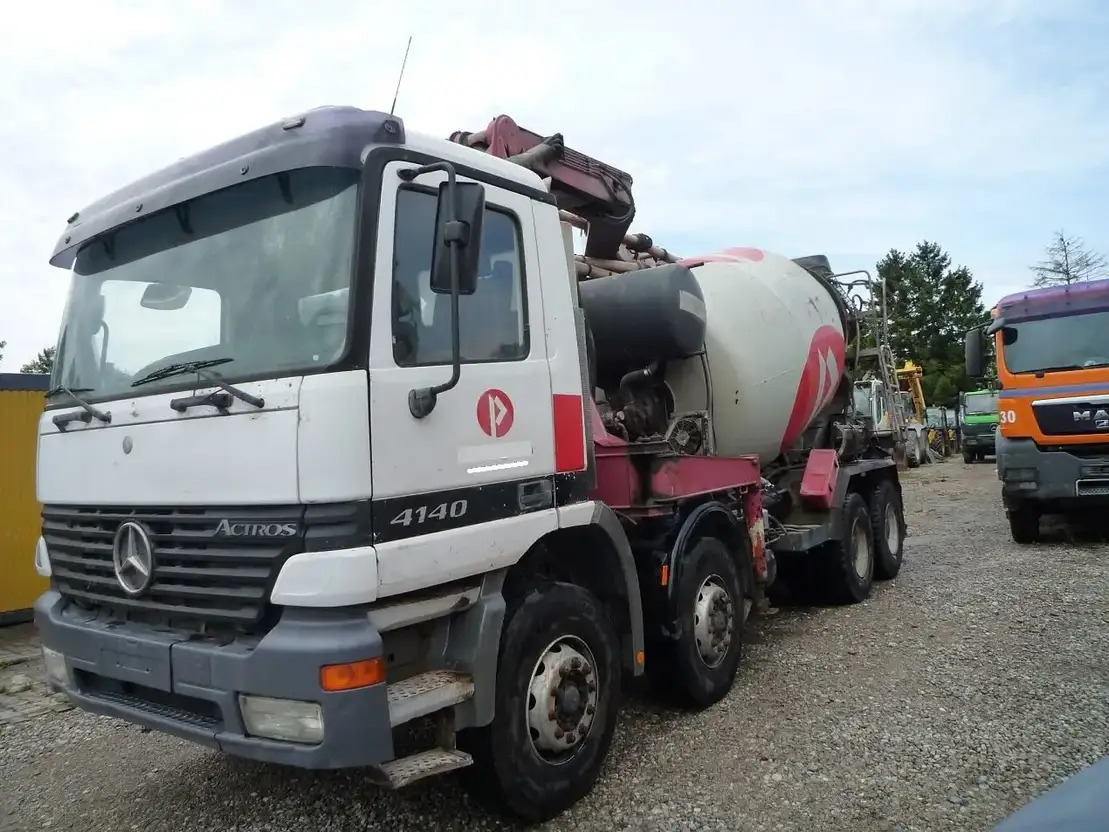 Mercedes-Benz Actros 4141 - Миксер пумпа: слика 4 Mercedes-Benz Actros 4141 - Миксер пумпа: слика 4