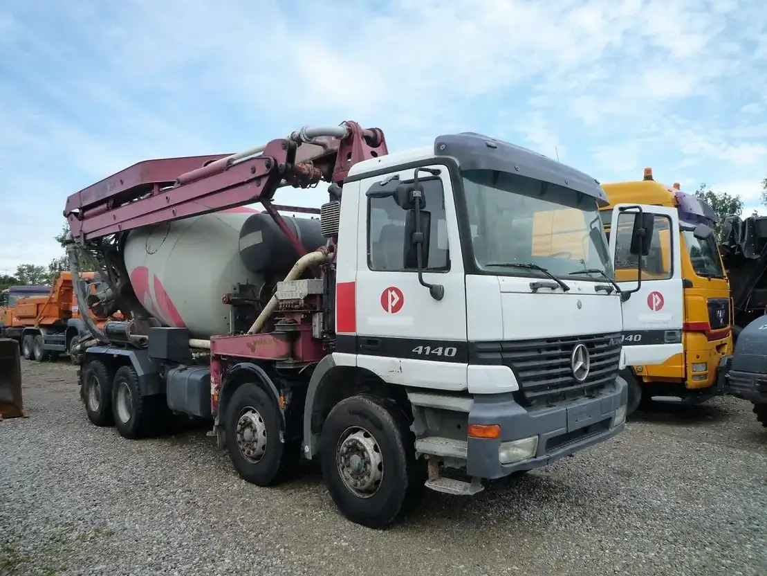 Mercedes-Benz Actros 4141 - Миксер пумпа: слика 1 Mercedes-Benz Actros 4141 - Миксер пумпа: слика 1