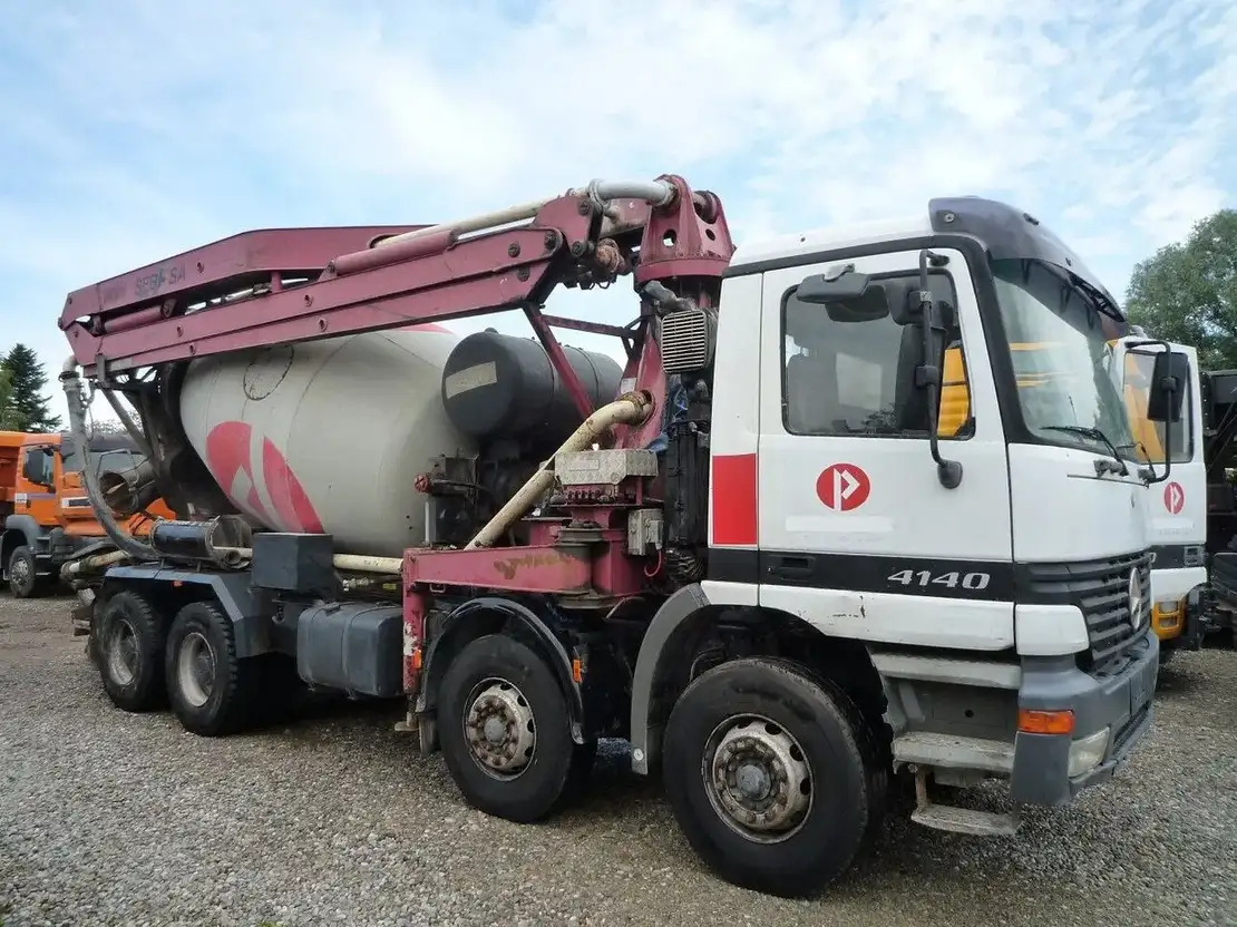 Mercedes-Benz Actros 4141 - Миксер пумпа: слика 3 Mercedes-Benz Actros 4141 - Миксер пумпа: слика 3