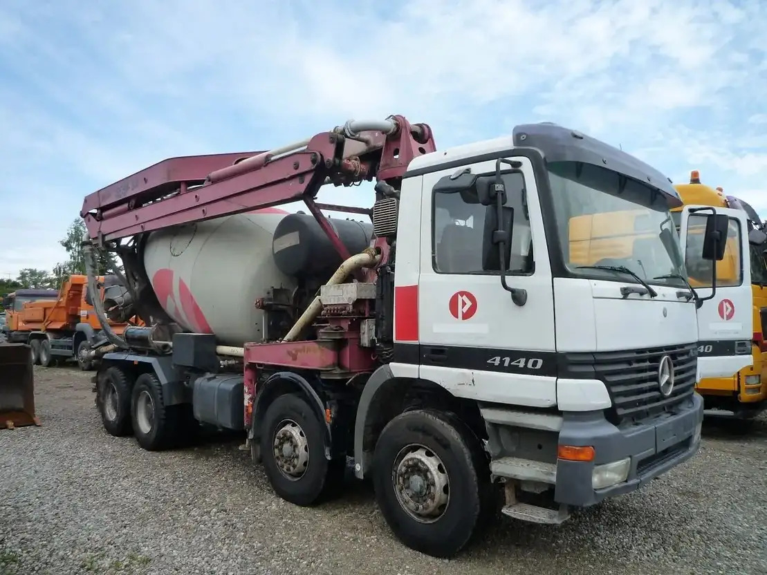 Mercedes-Benz Actros 4141 - Миксер пумпа: слика 2 Mercedes-Benz Actros 4141 - Миксер пумпа: слика 2