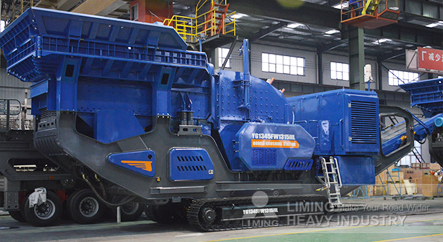 Liming Crawler Mounted Mobile Impact Crusher Equipement - Ударна дробилката: слика 1 Liming Crawler Mounted Mobile Impact Crusher Equipement - Ударна дробилката: слика 1
