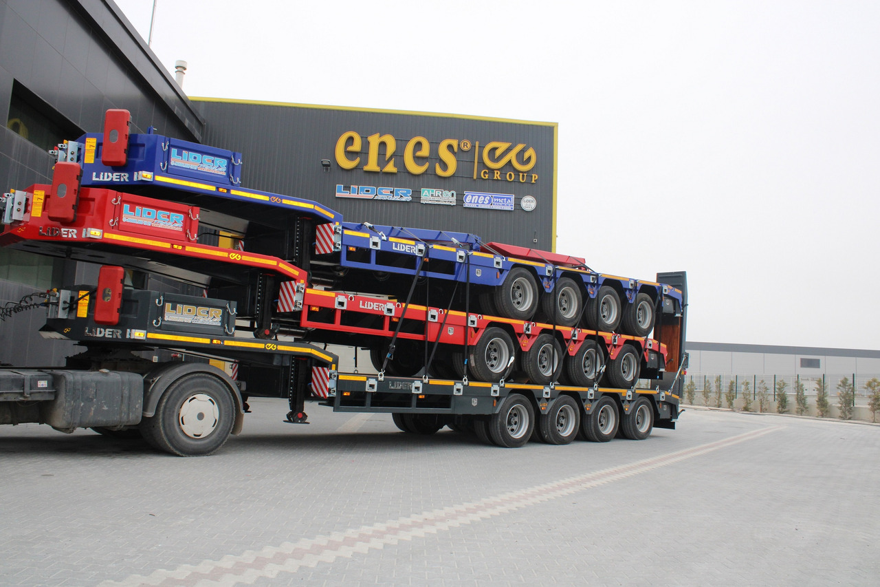 LIDER TRAILER -ENES GROUP NEW remorque surbaissée 2025 YEAR (MANUFACTURER COMPANY) - Полуприколка за низок утовар: слика 4 LIDER TRAILER -ENES GROUP NEW remorque surbaissée 2025 YEAR (MANUFACTURER COMPANY) - Полуприколка за низок утовар: слика 4
