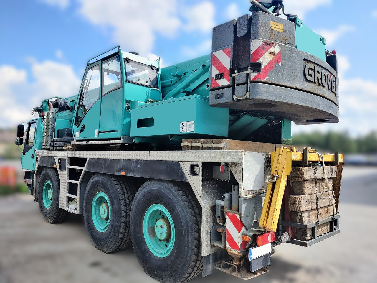Grove GMK 3055 - Мобилен кран: слика 2 Grove GMK 3055 - Мобилен кран: слика 2