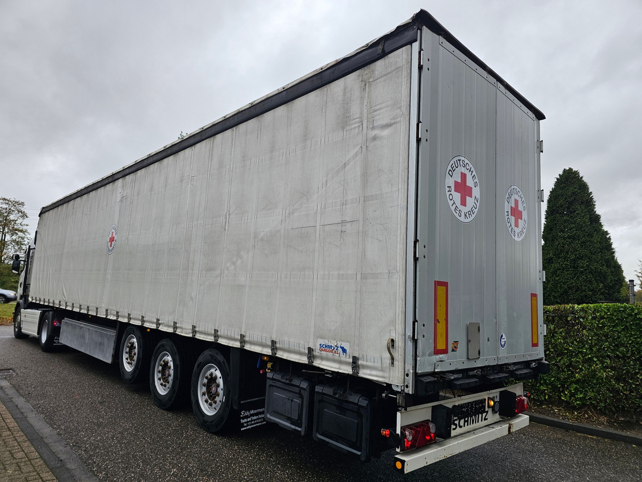 Schmitz S01 With New Tyres - Полуприколка со церада: слика 5 Schmitz S01 With New Tyres - Полуприколка со церада: слика 5