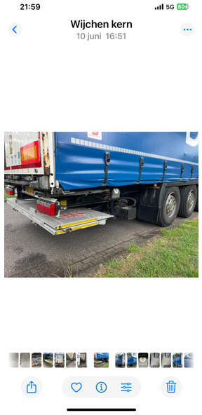 Kässbohrer Trailer heeft nu laadklep 2000 KG - Полуприколка со церада: слика 3 Kässbohrer Trailer heeft nu laadklep 2000 KG - Полуприколка со церада: слика 3