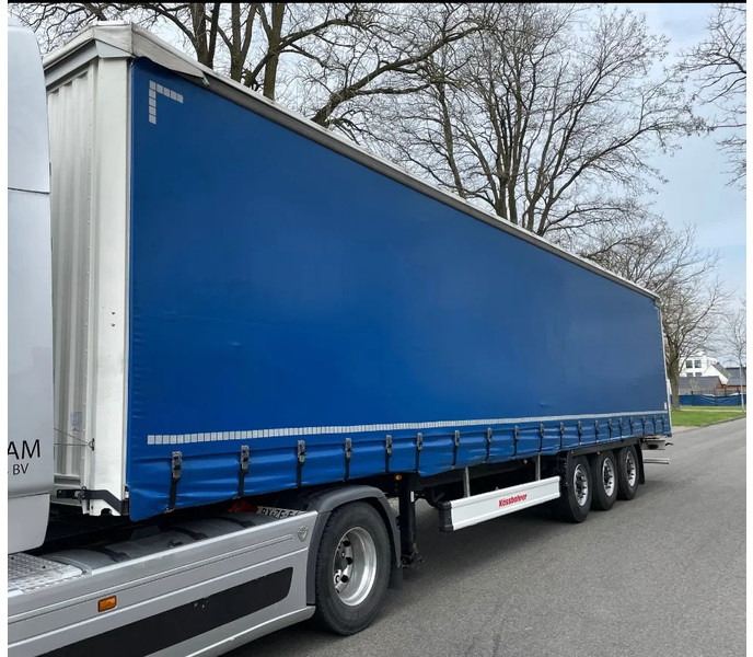 Kässbohrer Trailer heeft nu laadklep 2000 KG - Полуприколка со церада: слика 1 Kässbohrer Trailer heeft nu laadklep 2000 KG - Полуприколка со церада: слика 1