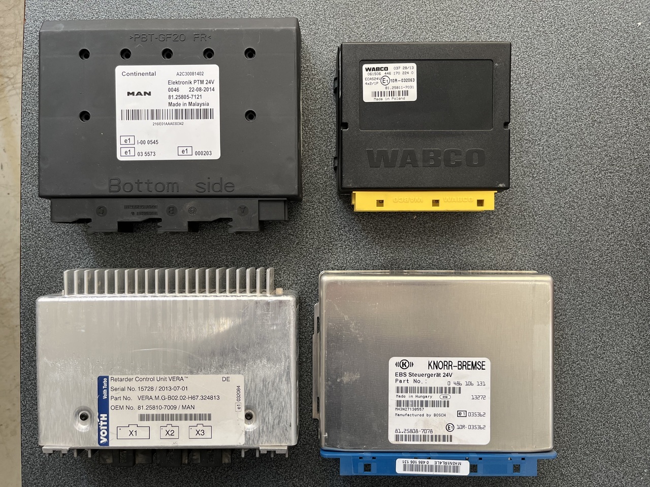 ELECTRΟΝΙC CONTROL UNITS MAN TGX - Електричен систем за Камион: слика 1 ELECTRΟΝΙC CONTROL UNITS MAN TGX - Електричен систем за Камион: слика 1