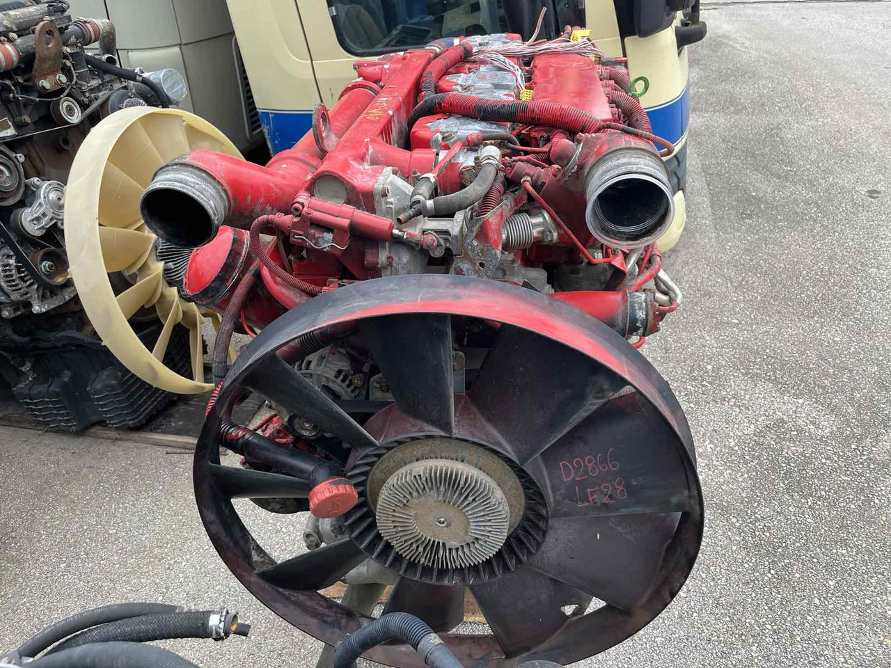 ENGINE MAN TGA D2866LF28 - Мотор и делови за Камион: слика 2 ENGINE MAN TGA D2866LF28 - Мотор и делови за Камион: слика 2