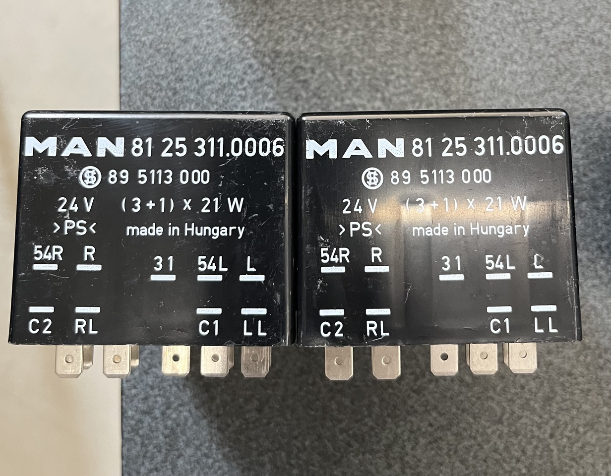 FLASHING-WIPING PULSE UNIT MAN F90,F2000 - Електричен систем за Камион: слика 5 FLASHING-WIPING PULSE UNIT MAN F90,F2000 - Електричен систем за Камион: слика 5