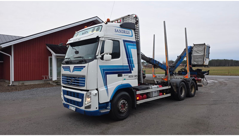 Volvo FH540 - Камион за дрва, Камион со кран: слика 1 Volvo FH540 - Камион за дрва, Камион со кран: слика 1