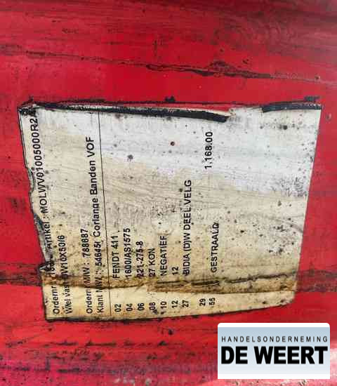 Fendt velgen 50" - Гуми и бандажи за Земјоделска машина: слика 5 Fendt velgen 50" - Гуми и бандажи за Земјоделска машина: слика 5