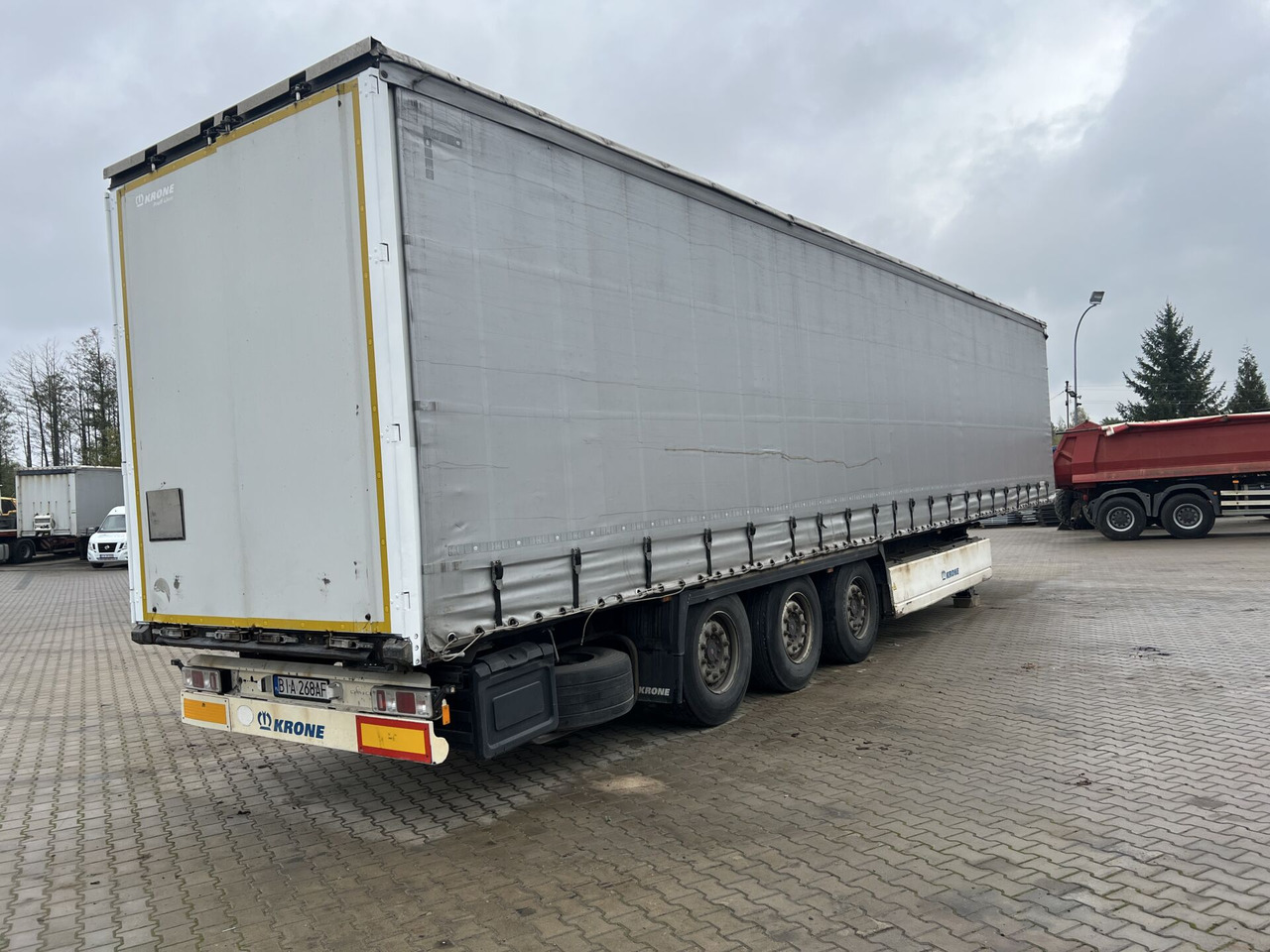 Naczepa ciężarowa KRONE - Полуприколка со церада: слика 5 Naczepa ciężarowa KRONE - Полуприколка со церада: слика 5