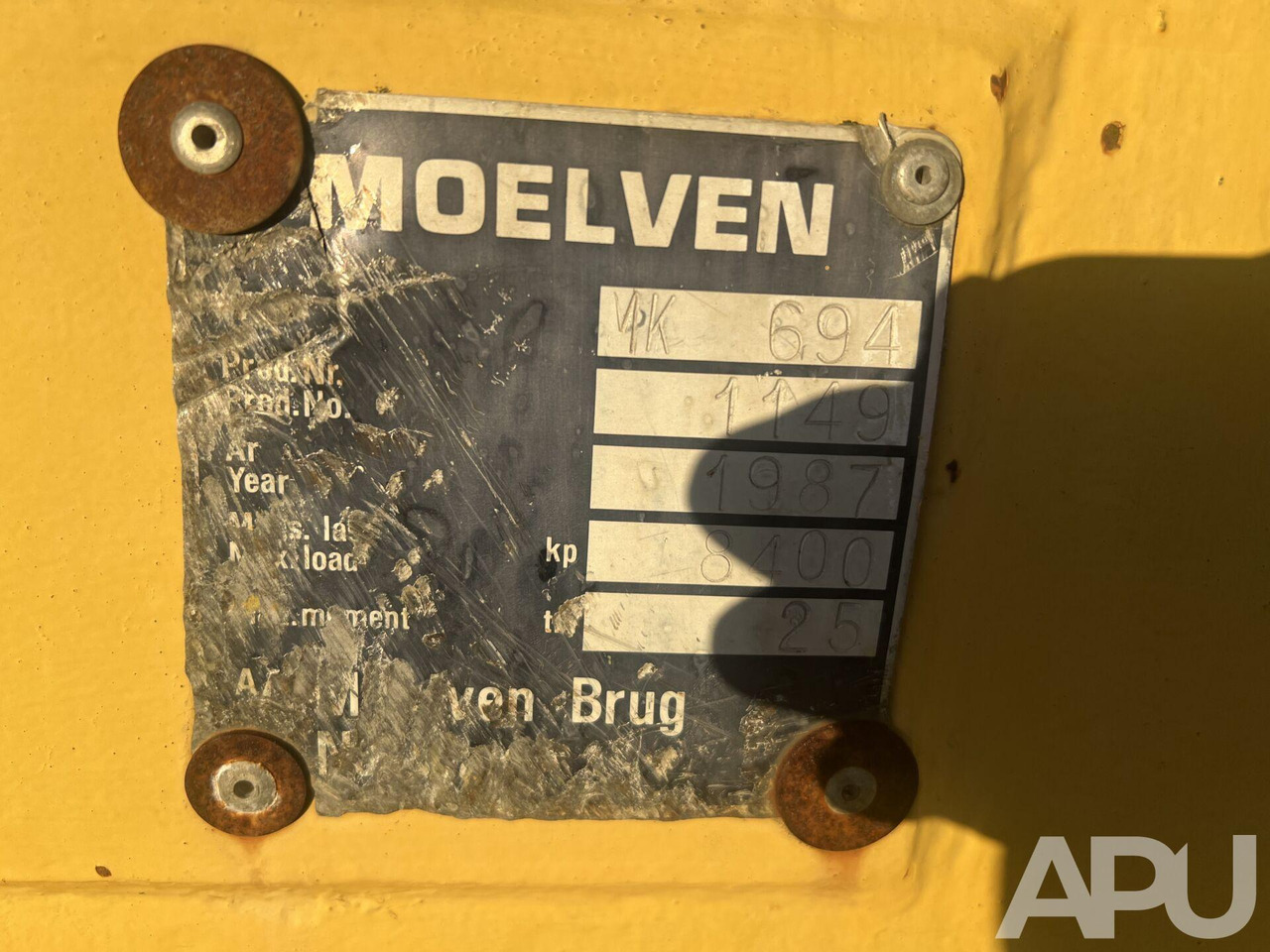 Мобилен кран Volvo Moelven: слика 40