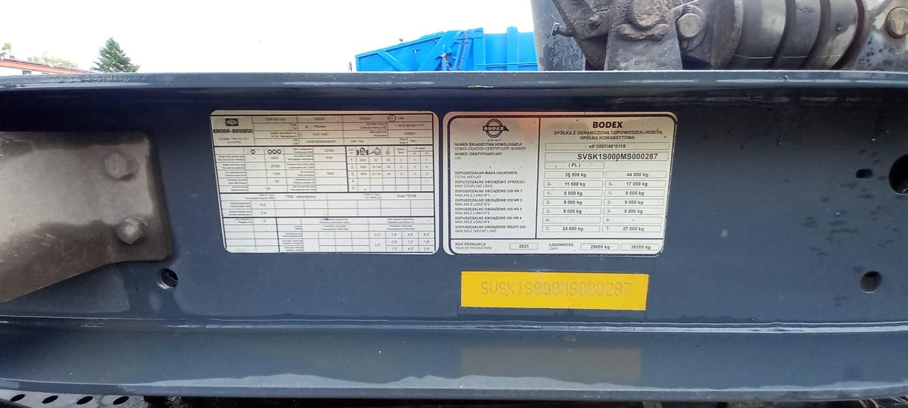 Naczepa wywrotka BODEX - Кипер полуприколка: слика 5 Naczepa wywrotka BODEX - Кипер полуприколка: слика 5