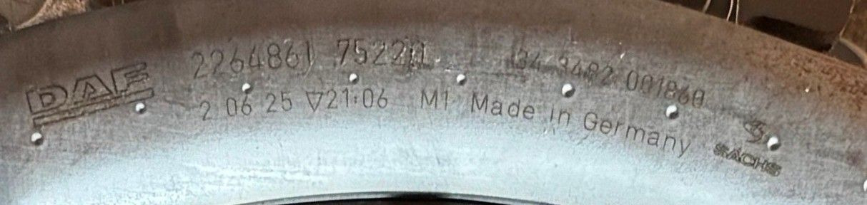 DAF CF XD XF XG KOPPELINGSGEHEEL UIT DEMO MODEL 10KM GEBRUIKT 2264861U - Квачила и делови за Камион: слика 3 DAF CF XD XF XG KOPPELINGSGEHEEL UIT DEMO MODEL 10KM GEBRUIKT 2264861U - Квачила и делови за Камион: слика 3