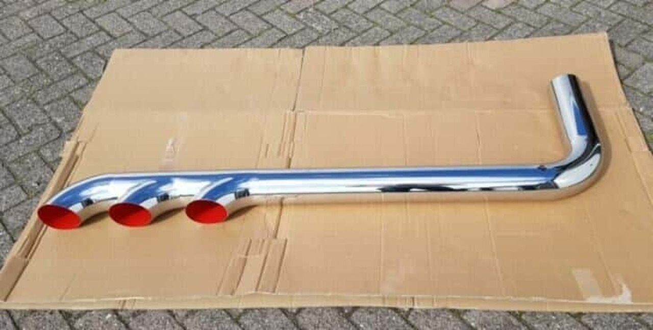 Scania RVS uitlaat gepolijst 170x54x11.2cm 000016 - Издувна цевка за Камион: слика 1 Scania RVS uitlaat gepolijst 170x54x11.2cm 000016 - Издувна цевка за Камион: слика 1