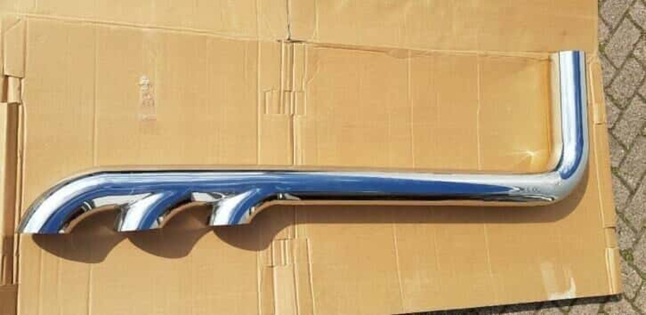 Scania RVS uitlaat gepolijst 170x54x11.2cm 000016 - Издувна цевка за Камион: слика 3 Scania RVS uitlaat gepolijst 170x54x11.2cm 000016 - Издувна цевка за Камион: слика 3