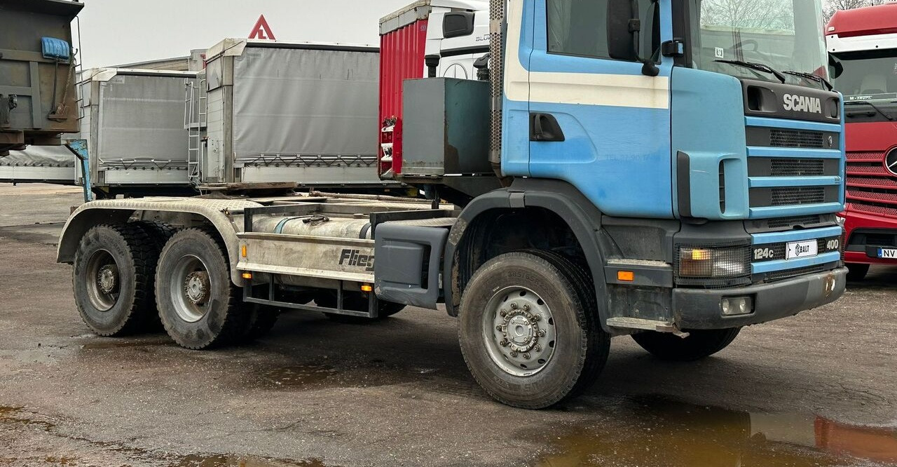 Scania 124C 6x6 steel - Камион влекач: слика 1 Scania 124C 6x6 steel - Камион влекач: слика 1