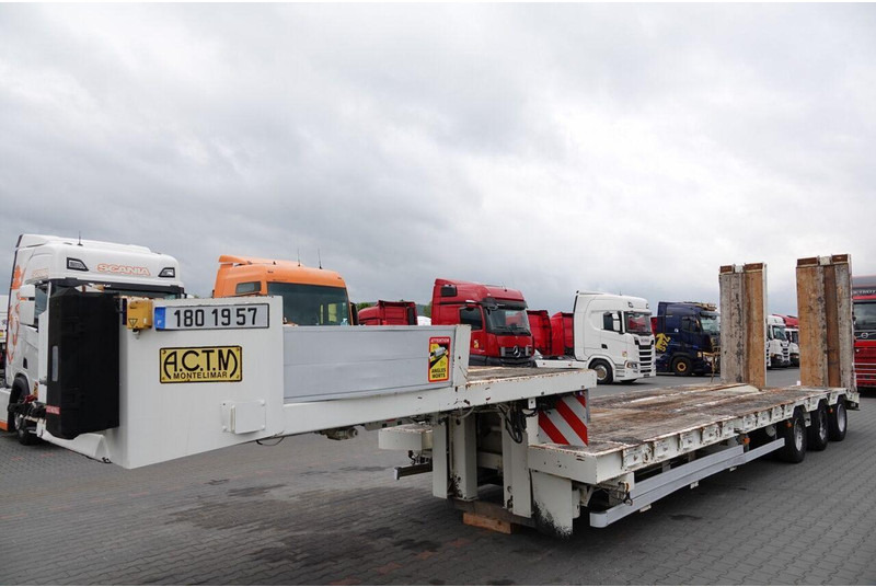 ACTM NACZEPA LAWETA / NISKOPODWOZIOWE / NAJAZDY HYDRAULICZNE / 13,6 M - Полуприколка за низок утовар: слика 3 ACTM NACZEPA LAWETA / NISKOPODWOZIOWE / NAJAZDY HYDRAULICZNE / 13,6 M - Полуприколка за низок утовар: слика 3