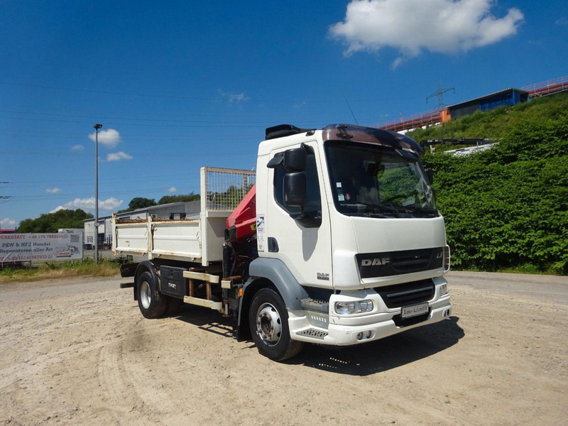 DAF 55.220 KRAN/KIPPER/KLIM A - Камион со платформа, Камион со кран: слика 4 DAF 55.220 KRAN/KIPPER/KLIM A - Камион со платформа, Камион со кран: слика 4