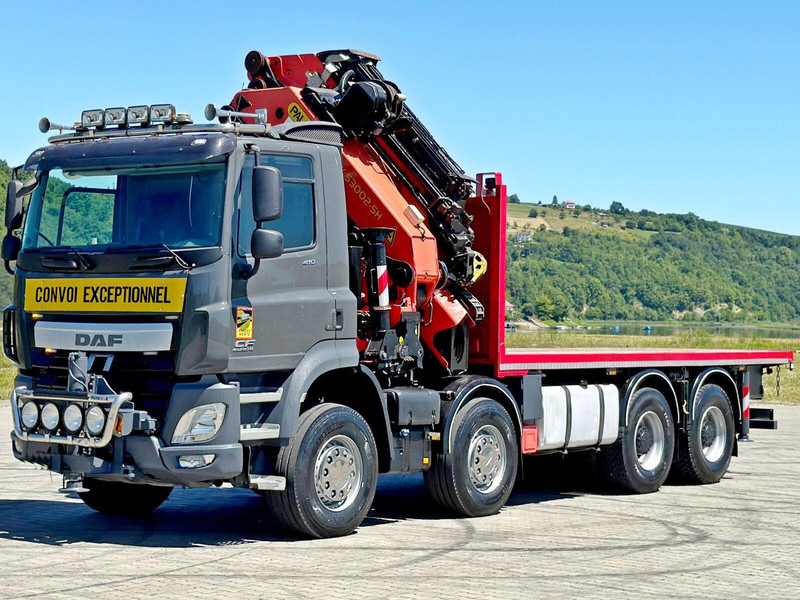 DAF CF 410 * PK 53002 - SH E/JIB PJ 125 E + FUNK*8x4 - Камион со платформа, Камион со кран: слика 4 DAF CF 410 * PK 53002 - SH E/JIB PJ 125 E + FUNK*8x4 - Камион со платформа, Камион со кран: слика 4