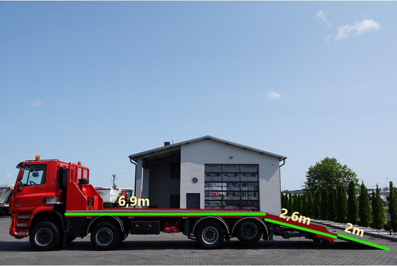DAF CF 460 / 8x2/ LAWETA / PLATFORMA / NAJAZDY HYDRAULICZNE / WYCIĄ - Камион за влечење: слика 5 DAF CF 460 / 8x2/ LAWETA / PLATFORMA / NAJAZDY HYDRAULICZNE / WYCIĄ - Камион за влечење: слика 5