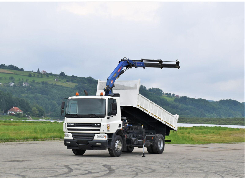 DAF CF 75.310 - Кипер, Камион со кран: слика 2 DAF CF 75.310 - Кипер, Камион со кран: слика 2