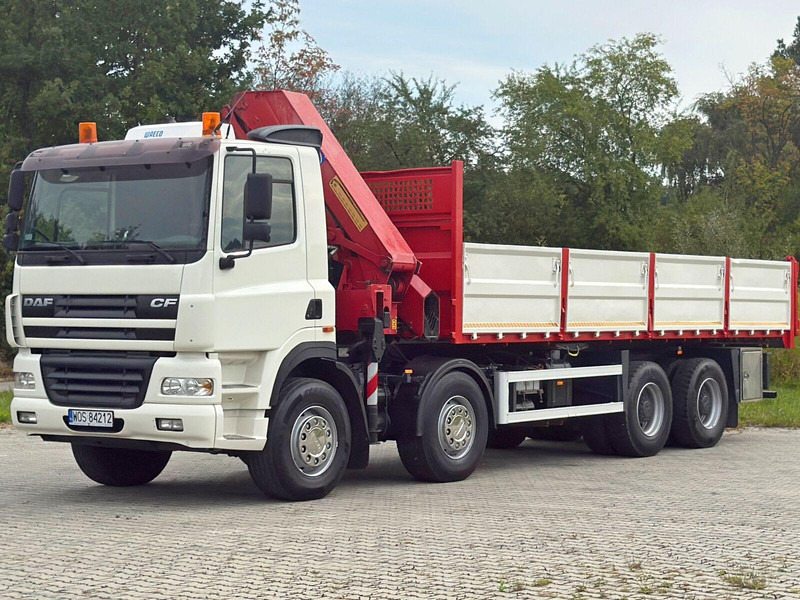 DAF CF 85.380 * HMF 2823 K6 (B3) + FUNK * 8x4 * TOP - Кипер, Камион со кран: слика 4 DAF CF 85.380 * HMF 2823 K6 (B3) + FUNK * 8x4 * TOP - Кипер, Камион со кран: слика 4