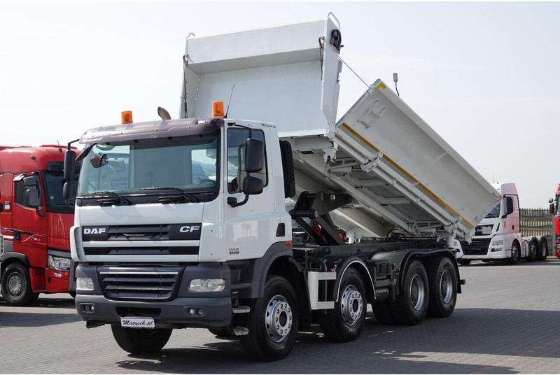 DAF CF 85.410 / 8X4 / WYWROTKA 2 STR / BORDMATIC / HYDROBURTA / SPRO - Кипер: слика 1 DAF CF 85.410 / 8X4 / WYWROTKA 2 STR / BORDMATIC / HYDROBURTA / SPRO - Кипер: слика 1