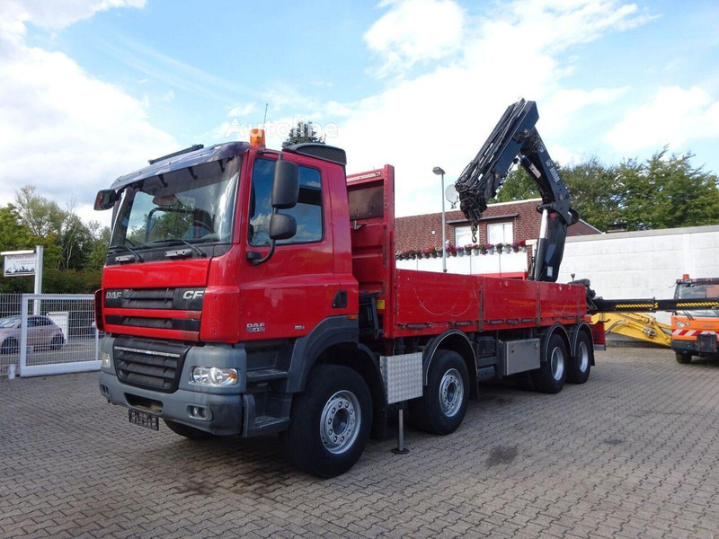 DAF CF 85.410 - Flatbed + crane - Камион со платформа, Камион со кран: слика 3 DAF CF 85.410 - Flatbed + crane - Камион со платформа, Камион со кран: слика 3