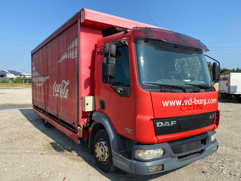 DAF LF 45.180 Pritsche + Plane - Камион сандучар: слика 2 DAF LF 45.180 Pritsche + Plane - Камион сандучар: слика 2