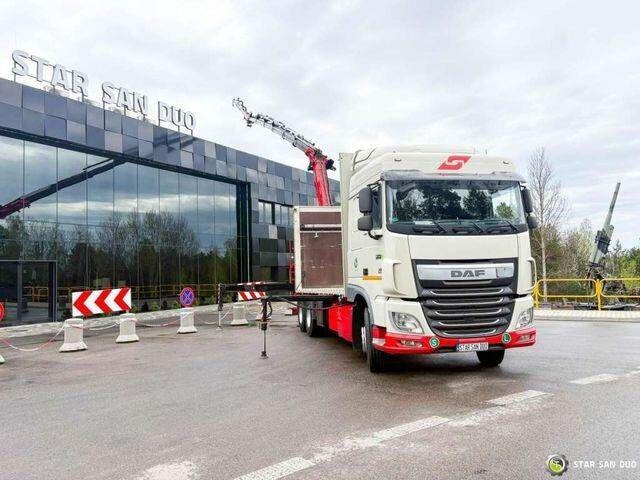 DAF XF 440 6x2 Fassi F365 FLY JIBCranePallet Grippe - Камион со платформа, Камион со кран: слика 2 DAF XF 440 6x2 Fassi F365 FLY JIBCranePallet Grippe - Камион со платформа, Камион со кран: слика 2