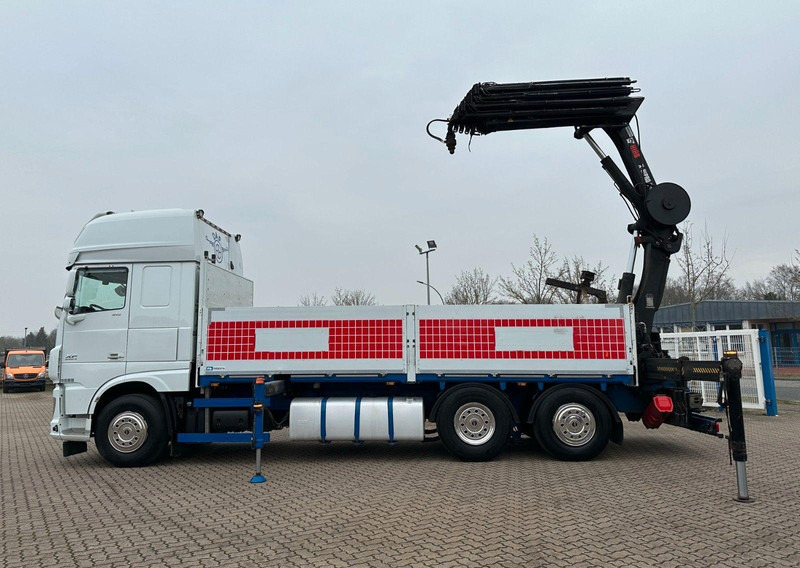 DAF XF 510 LL 6x2 Crane Hiab 262 E-8 - Камион со платформа, Камион со кран: слика 5 DAF XF 510 LL 6x2 Crane Hiab 262 E-8 - Камион со платформа, Камион со кран: слика 5