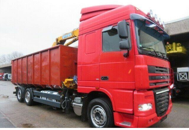 DAF XF105.410 6x2 Container + Crane - Камион за подигање контејнери: слика 3 DAF XF105.410 6x2 Container + Crane - Камион за подигање контејнери: слика 3