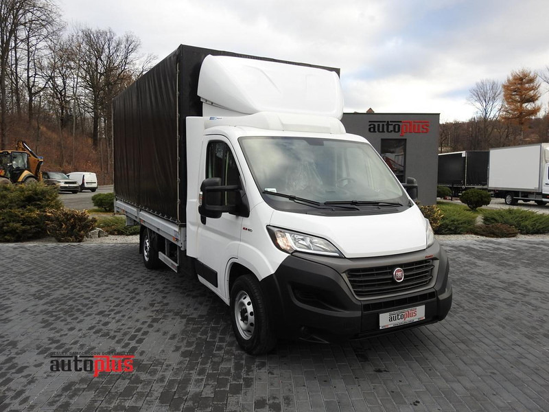 Fiat DUCATO PLANDEKA 10 PALET KLIMATYZACJA PNEUMATYKA 160KM [ T63576 - Комбе со церада: слика 1 Fiat DUCATO PLANDEKA 10 PALET KLIMATYZACJA PNEUMATYKA 160KM [ T63576 - Комбе со церада: слика 1