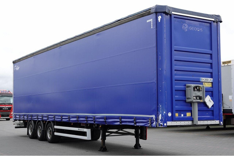 Fruehauf FIRANKA / MEGA / LOW DECK /  BARDZO MOCNA PODŁOGA SZYNA-DESKA / - Полуприколка со церада: слика 1 Fruehauf FIRANKA / MEGA / LOW DECK /  BARDZO MOCNA PODŁOGA SZYNA-DESKA / - Полуприколка со церада: слика 1