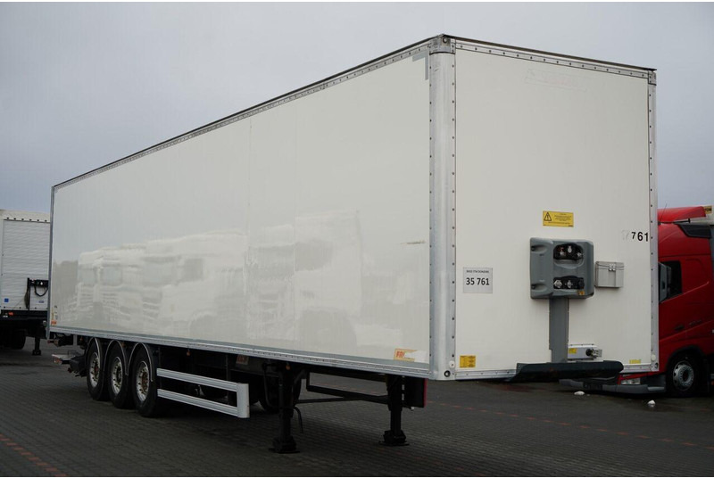 Fruehauf KONTENER / KOFFER / ROLETA / WINDA DOHALLNDIA / OŚ PODOSZONA / S - Полуприколка сандучар: слика 1 Fruehauf KONTENER / KOFFER / ROLETA / WINDA DOHALLNDIA / OŚ PODOSZONA / S - Полуприколка сандучар: слика 1