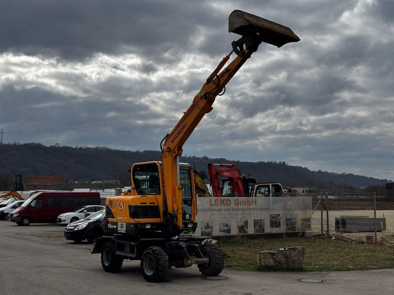 Hyundai Robex 55W-9A - Багер на тркала: слика 2 Hyundai Robex 55W-9A - Багер на тркала: слика 2