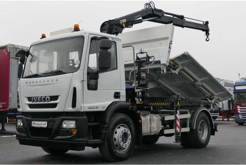 Iveco 19 - 320 KM / E 6 / Wywrotka + HDS / HYDROBURTA / 3 STRONNY KIPP - Кипер, Камион со кран: слика 1 Iveco 19 - 320 KM / E 6 / Wywrotka + HDS / HYDROBURTA / 3 STRONNY KIPP - Кипер, Камион со кран: слика 1
