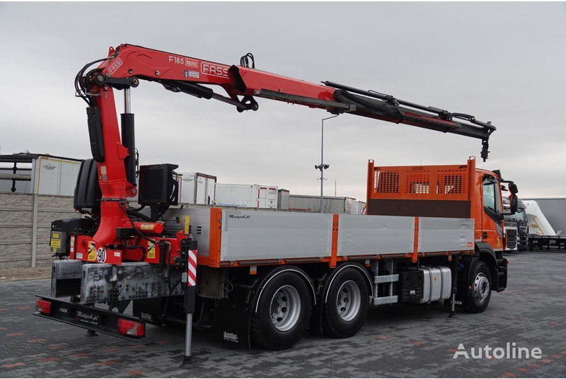 Iveco 420 Flatbed + crane FASSI 185 6x2 - Камион со платформа, Камион со кран: слика 4 Iveco 420 Flatbed + crane FASSI 185 6x2 - Камион со платформа, Камион со кран: слика 4