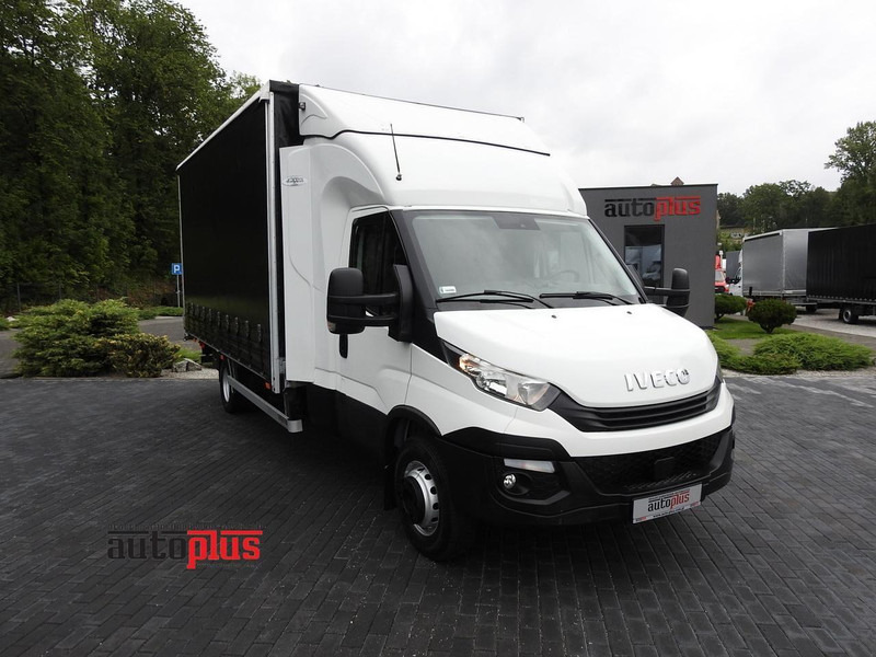 Iveco DAILY 70C18 PLANDEKA WINDA 12 PALET WEBASTO TEMPOMAT BLIŹNIACZE - Камион сандучар: слика 1 Iveco DAILY 70C18 PLANDEKA WINDA 12 PALET WEBASTO TEMPOMAT BLIŹNIACZE - Камион сандучар: слика 1