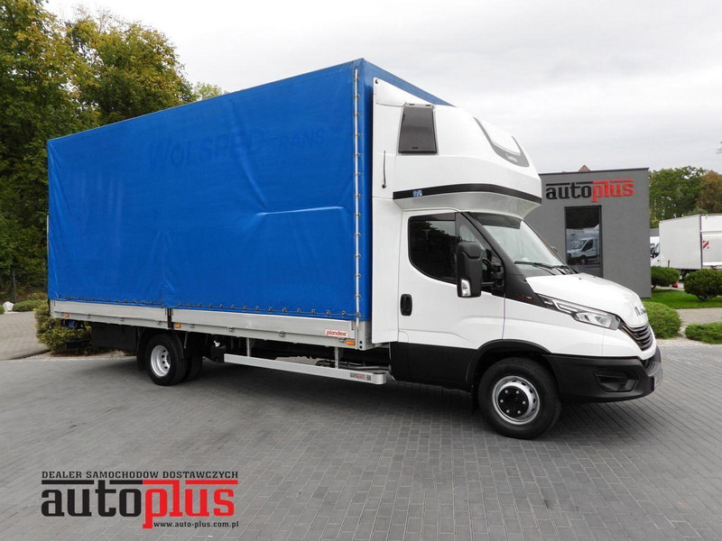 Iveco DAILY 72C18 PLANDEKA WINDA 14 PALET WEBASTO TEMPOMAT LEDY BLIŹNI - Камион сандучар: слика 1 Iveco DAILY 72C18 PLANDEKA WINDA 14 PALET WEBASTO TEMPOMAT LEDY BLIŹNI - Камион сандучар: слика 1