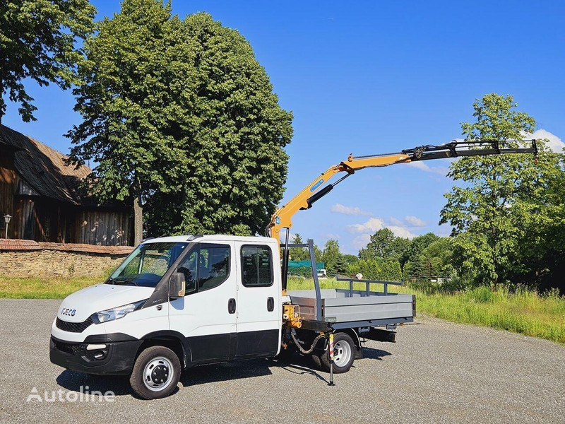 Iveco Daily 35c-15 Doka flatbed + crane Effer - Комбе со отворен сандак, Комби со двојна кабина: слика 4 Iveco Daily 35c-15 Doka flatbed + crane Effer - Комбе со отворен сандак, Комби со двојна кабина: слика 4