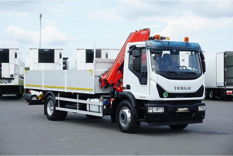 Iveco EUROCARGO / 160-21 / SKRZYNIOWY + HDS / FASSI F110 / ROTATOR / P - Комбе со отворен сандак: слика 3 Iveco EUROCARGO / 160-21 / SKRZYNIOWY + HDS / FASSI F110 / ROTATOR / P - Комбе со отворен сандак: слика 3