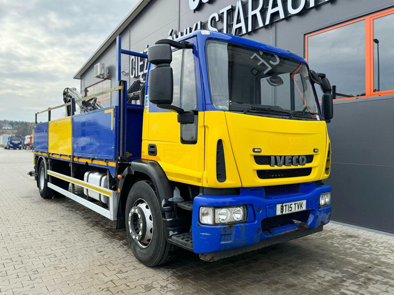 Iveco EuroCargo 180E25 - Камион со платформа, Камион со кран: слика 2 Iveco EuroCargo 180E25 - Камион со платформа, Камион со кран: слика 2