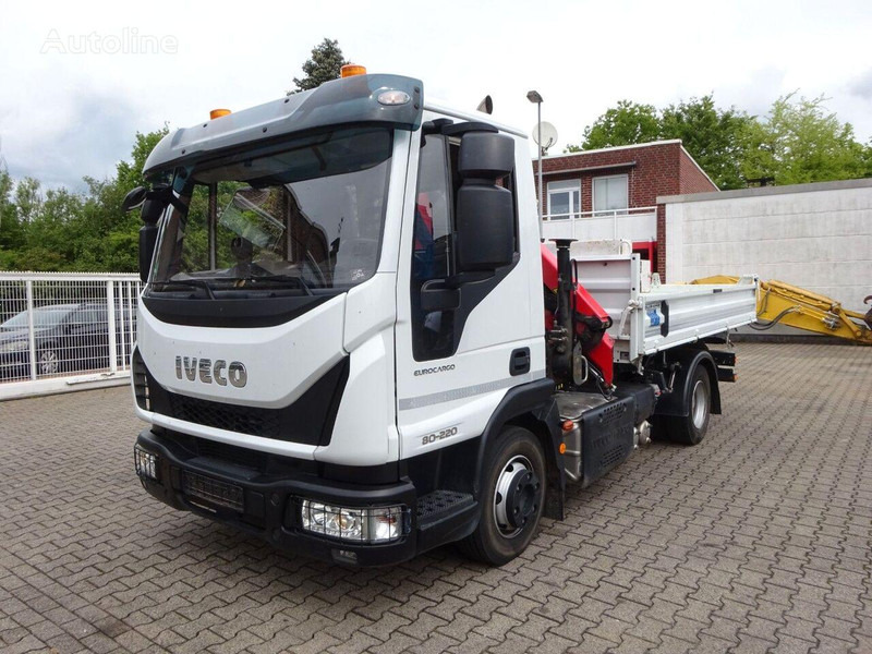 Iveco Eurocargo 80-220 Tipper + crane - Кипер, Камион со кран: слика 4 Iveco Eurocargo 80-220 Tipper + crane - Кипер, Камион со кран: слика 4