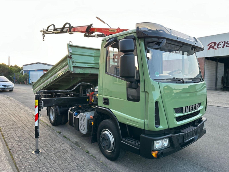 Iveco ML 80E18K M Tipper + Crane Palfinger PK7001-K - Кипер, Камион со кран: слика 2 Iveco ML 80E18K M Tipper + Crane Palfinger PK7001-K - Кипер, Камион со кран: слика 2